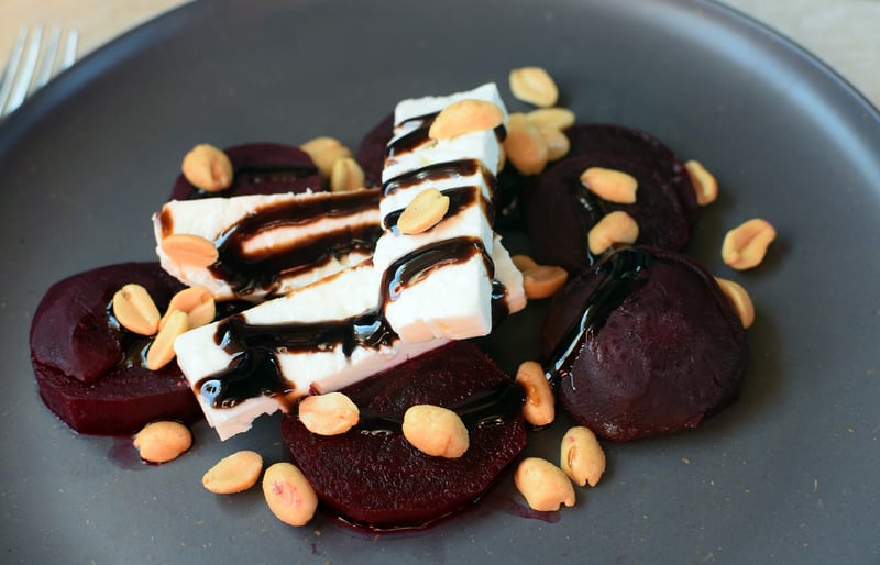 Strawberry Balsamic Goat Cheese Crostini